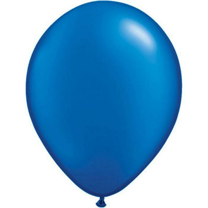 Sachet de 10 ballons bleu bebe diam 30 cm