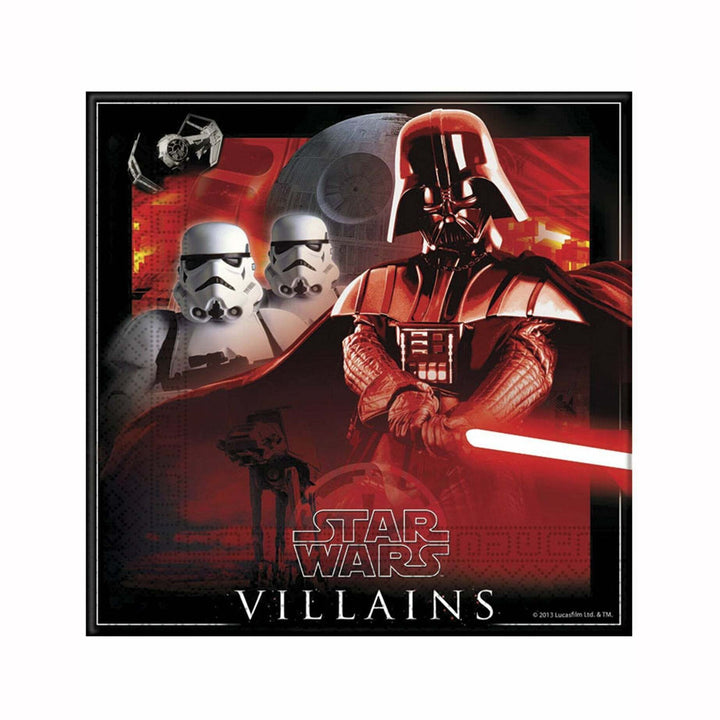 20 SERVIETTES STAR WARS 33CM x 33CM,Farfouil en fÃªte,Nappes, serviettes