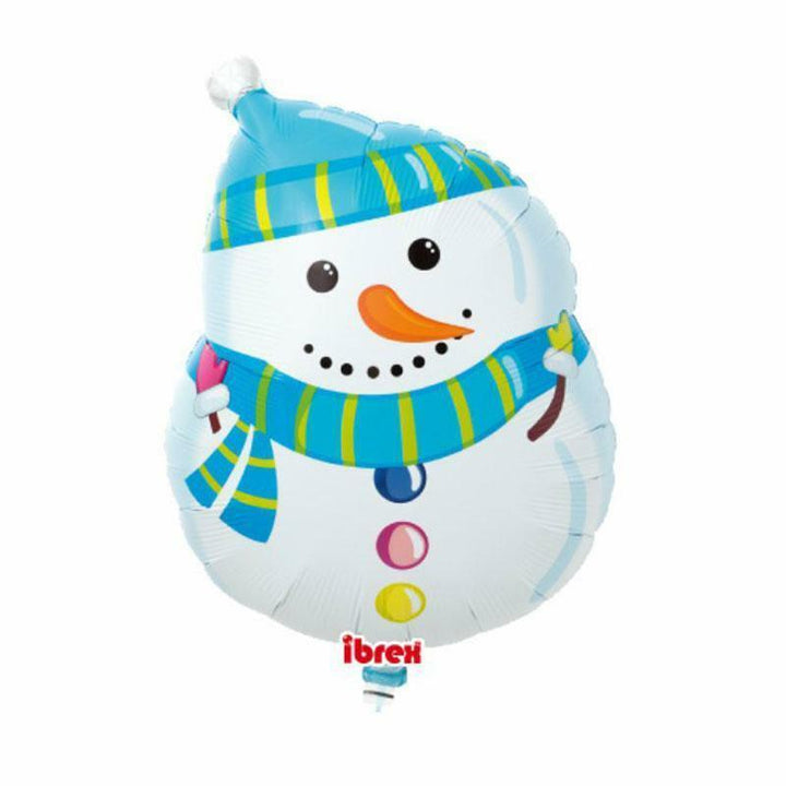 Ballon en aluminium Bonhomme de neige 15" 38 cm Ibrex™,Farfouil en fÃªte,Ballons