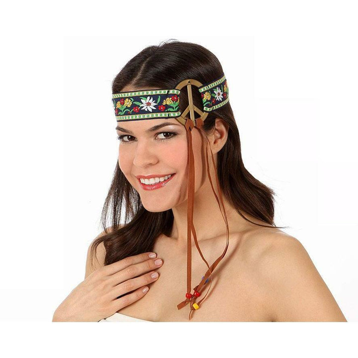 Bandeau hippie Peace & Love,Farfouil en fÃªte,Chapeaux