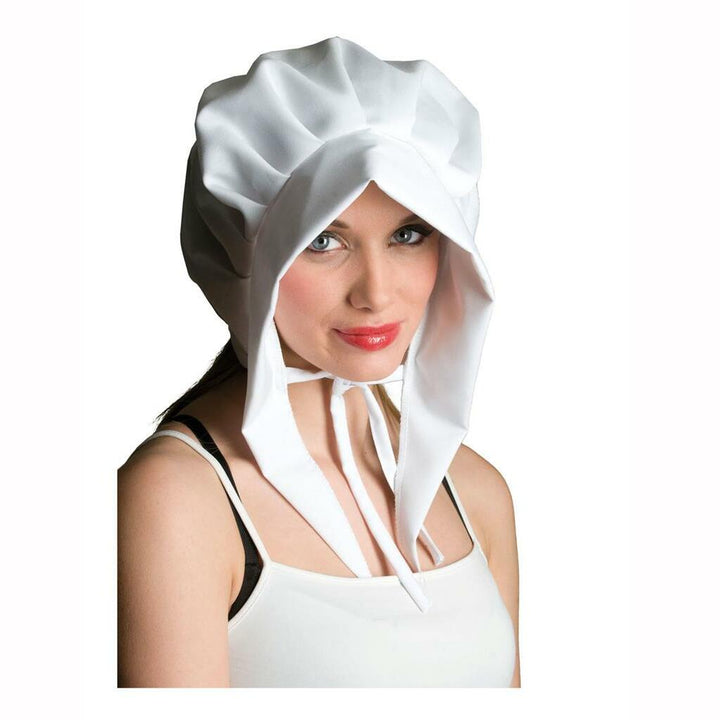 Bonnet de paysanne luxe blanc,Farfouil en fÃªte,Chapeaux