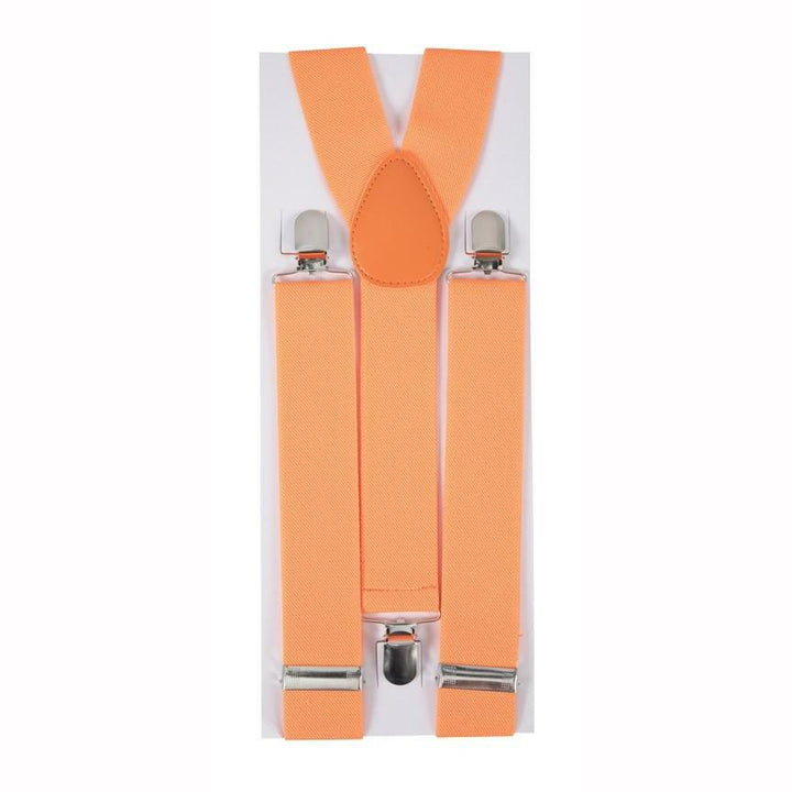 Bretelles orange fluo adulte largeur 3,5 cm,Farfouil en fÃªte,Ceinture, bretelle