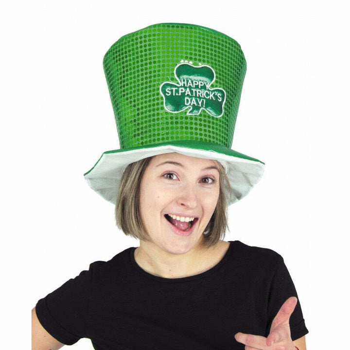 Chapeau haut de forme Happy St Pat',Farfouil en fÃªte,Chapeaux