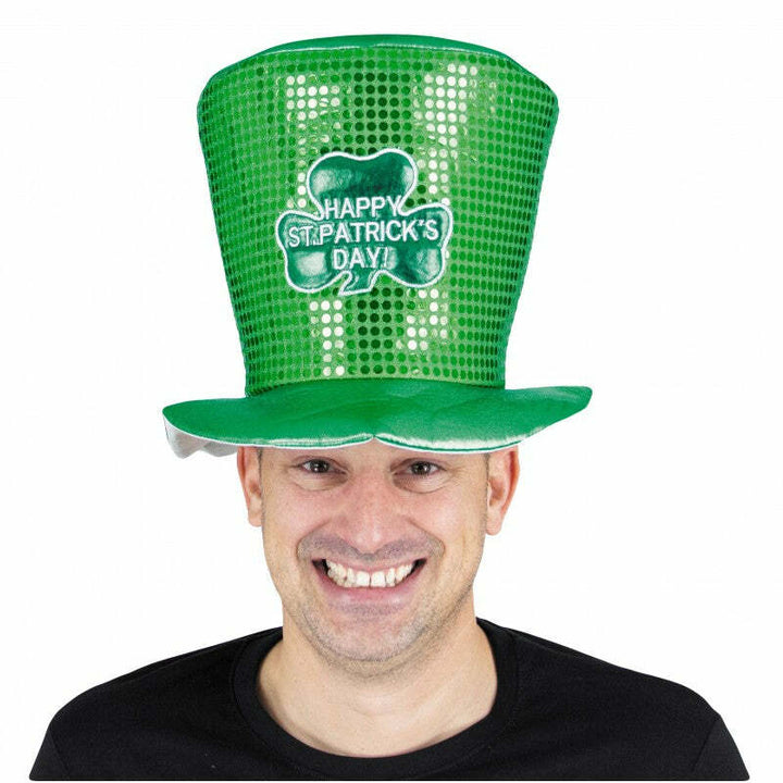 Chapeau haut de forme Happy St Pat',Farfouil en fÃªte,Chapeaux