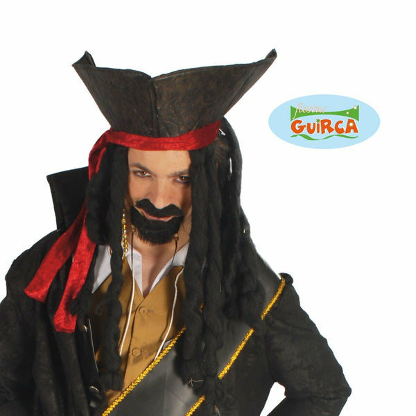 CHAPEAU PIRATE AVEC CHEVEUX,Farfouil en fÃªte,Chapeaux