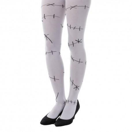 Collants adultes poupée zombie,Farfouil en fÃªte,Collants, bas, chaussettes, guêtres