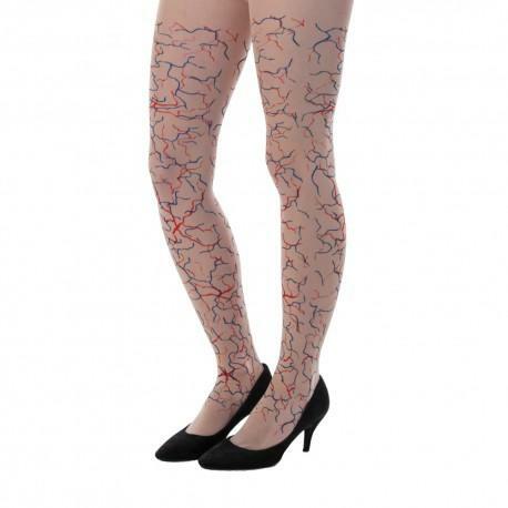 Collants adultes veines,Farfouil en fÃªte,Collants, bas, chaussettes, guêtres