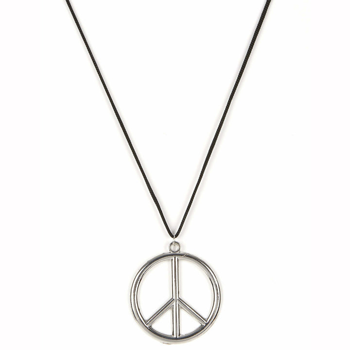 Collier hippie en métal Peace and Love,Farfouil en fÃªte,Bijoux