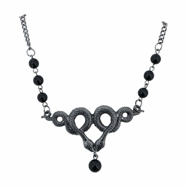 Collier serpents noirs,Farfouil en fÃªte,Bijoux