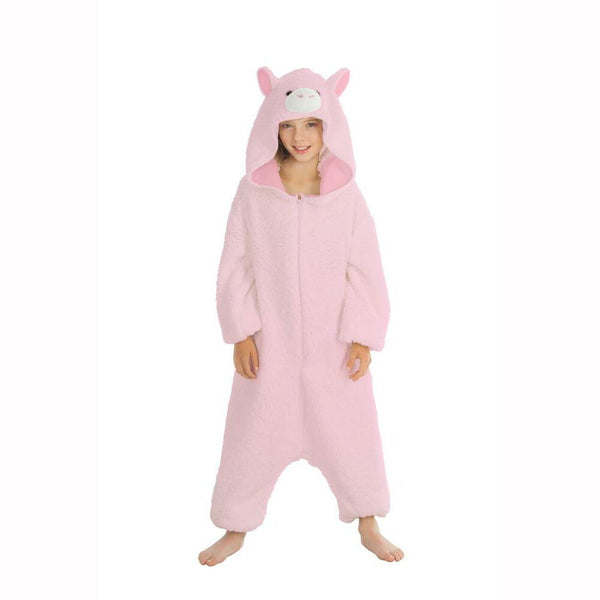 COMBINAISON KIGURUMI LAMA ROSE ENFANT,Farfouil en fÃªte,A definir