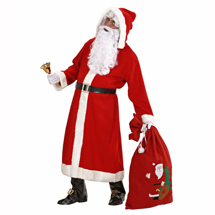 Costume adulte de Père Noël Européen de l'ancien temps Taille unique,Farfouil en fÃªte,Déguisements