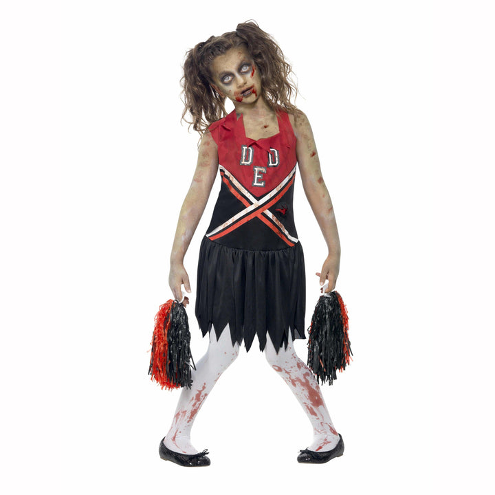 COSTUME ENFANT ZOMBIE POMPOM GIRL,Farfouil en fÃªte,Déguisements