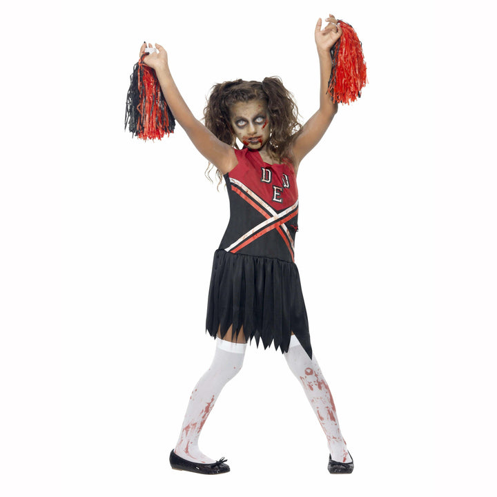 COSTUME ENFANT ZOMBIE POMPOM GIRL,Farfouil en fÃªte,Déguisements