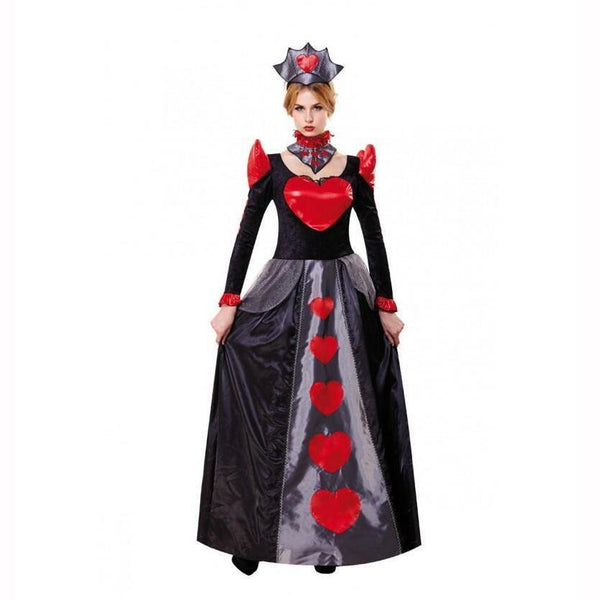 COSTUME FEMME REINE DE COEUR LONGUE,Farfouil en fÃªte,Déguisements