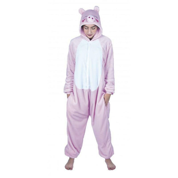 Costume kigurumi adulte cochon kawaï,Farfouil en fÃªte,Déguisements