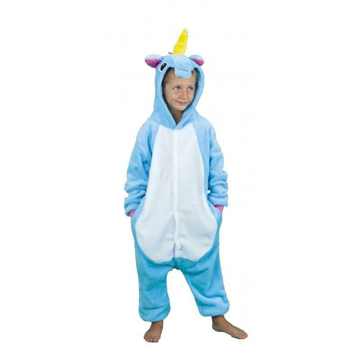 Costume kigurumi enfant licorne bleue,4/6 ans,Farfouil en fÃªte,Déguisements