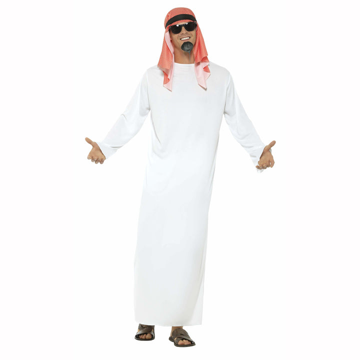 COSTUME TRADITIONNEL SAOUDIEN HOMME BLANC,Farfouil en fÃªte,Déguisements