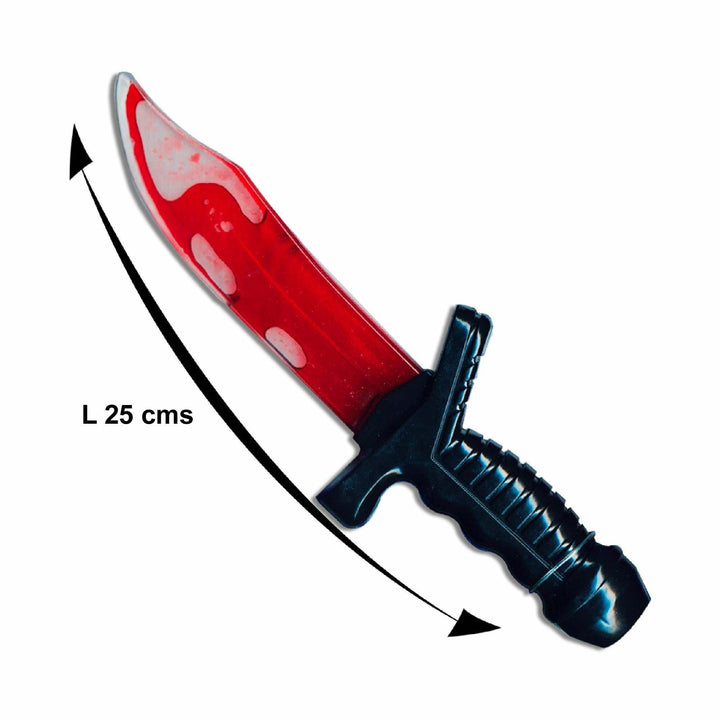 Couteau sanglant 25 cm,Farfouil en fÃªte,Armes