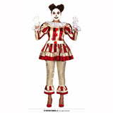 Women's Scary Clown Adult Costume