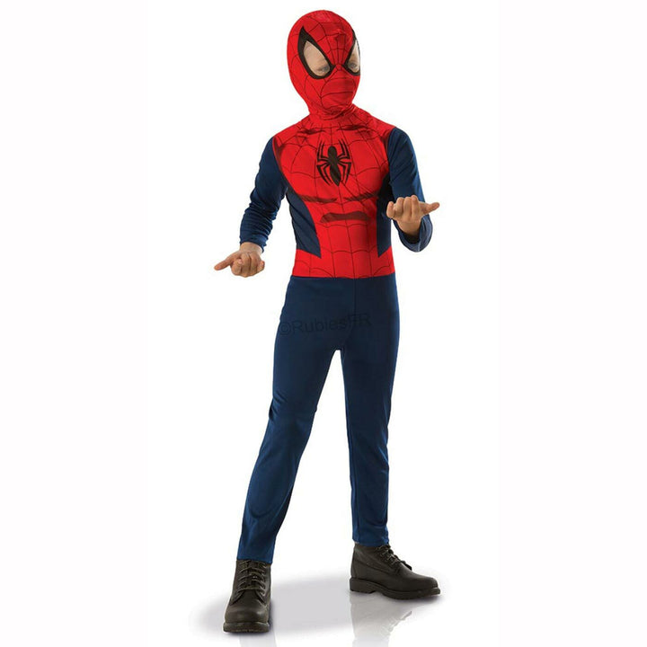 Déguisement enfant "Entrée de gamme" Spider-Man™ Série Animée,Farfouil en fÃªte,Déguisements