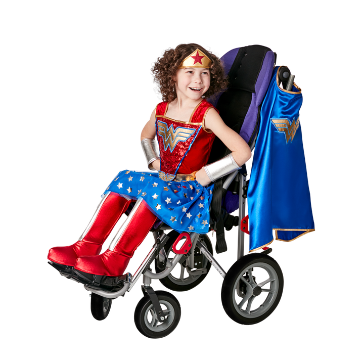 Déguisement enfant adapté Wonder Woman™,Farfouil en fÃªte,Déguisements