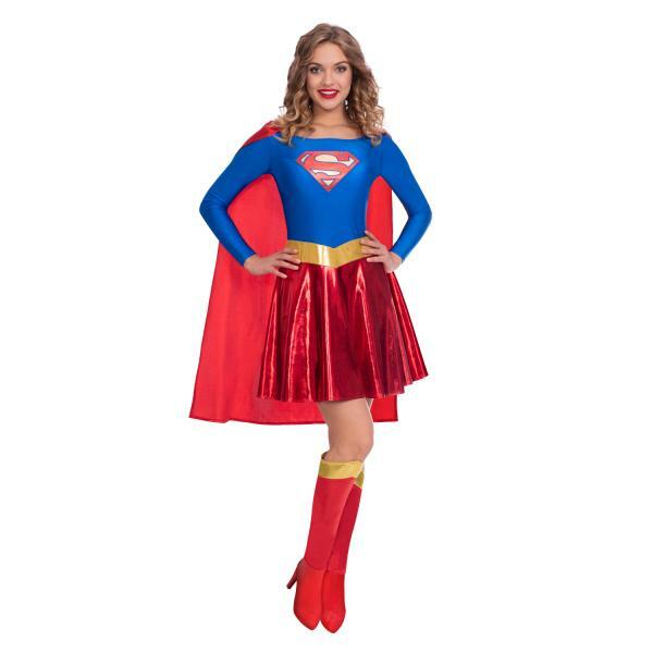 Déguisement femme Supergirl™ classique,Farfouil en fÃªte,Déguisements