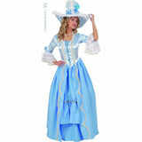 Deluxe court lady costume for women