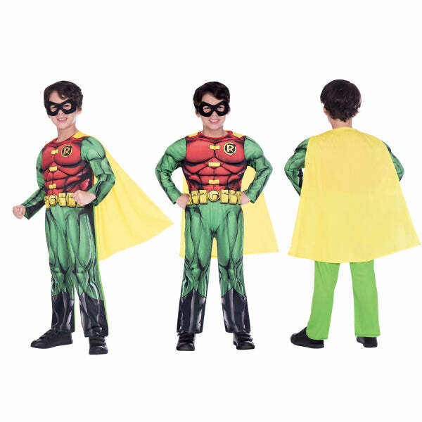 Déguisement luxe enfant Robin Batman™,Farfouil en fÃªte,Déguisements