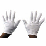 Weiße Handschuhe für Erwachsene