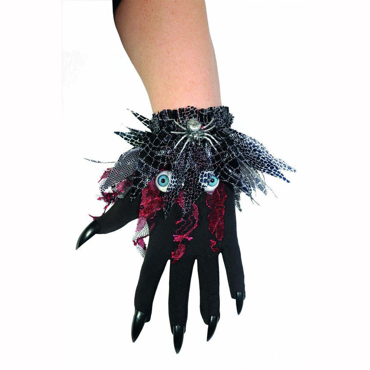 GANTS SORCIÈRE AVEC ARAIGNÉE,Farfouil en fÃªte,Gants