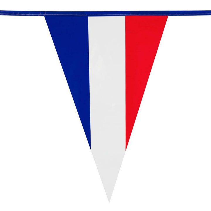 Guirlande 20 fanions drapeaux France 10 mètres,Farfouil en fÃªte,Guirlandes, fanions et bannières