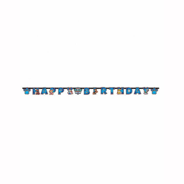 Guirlande en carton Happy Birthday Pat'Patrouille™ 2 mètres,Farfouil en fÃªte,Guirlandes, fanions et bannières
