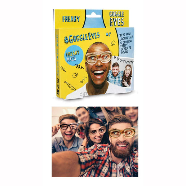 KIT DE CHINLESS LUNETTES EN CARTON GOOGLE EYES,Farfouil en fÃªte,A definir