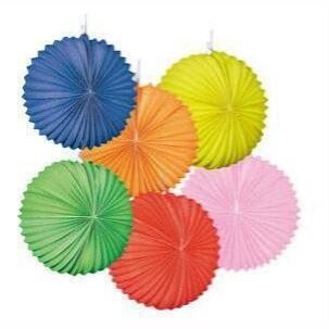 LAMPION BALLON 22 CM UNI COLORIS ASSORTIS,Farfouil en fÃªte,Lampions, lanternes, boules alvéolés