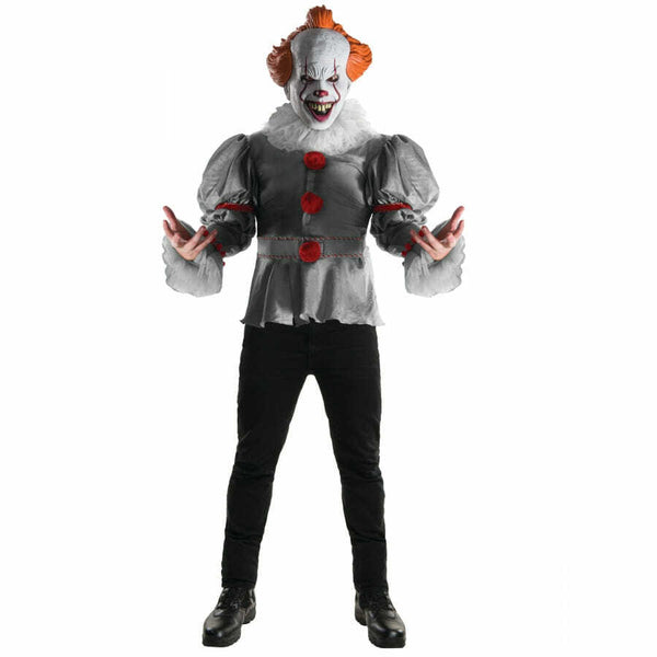 Location adulte clown gris Pennywise Ça Chapitre 2,XL,Farfouil en fÃªte,Déguisements et accessoires