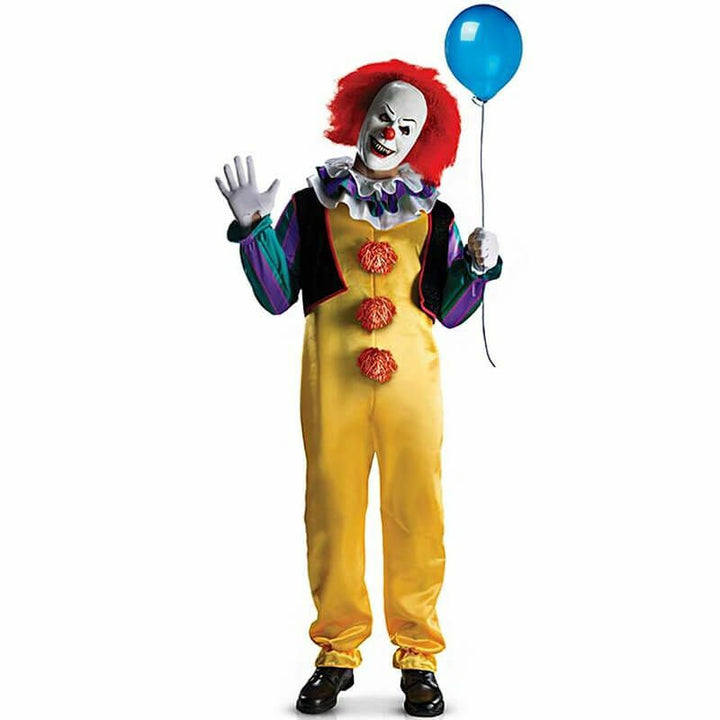 Location adulte clown jaune Pennywise Ça,XS,Farfouil en fÃªte,Déguisements et accessoires