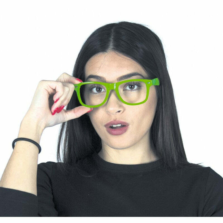 Lunettes fluo sans verre - Vert néon,Farfouil en fÃªte,Lunettes