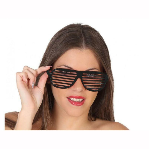 LUNETTES GRILLES NOIRES,Farfouil en fÃªte,Lunettes