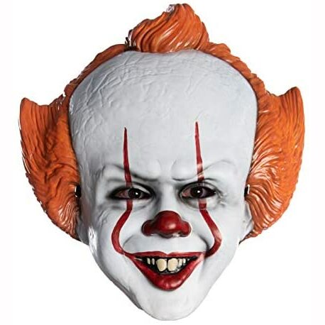 Masque en PVC Gripsou Clown "Ça 2019™",Farfouil en fÃªte,Masques