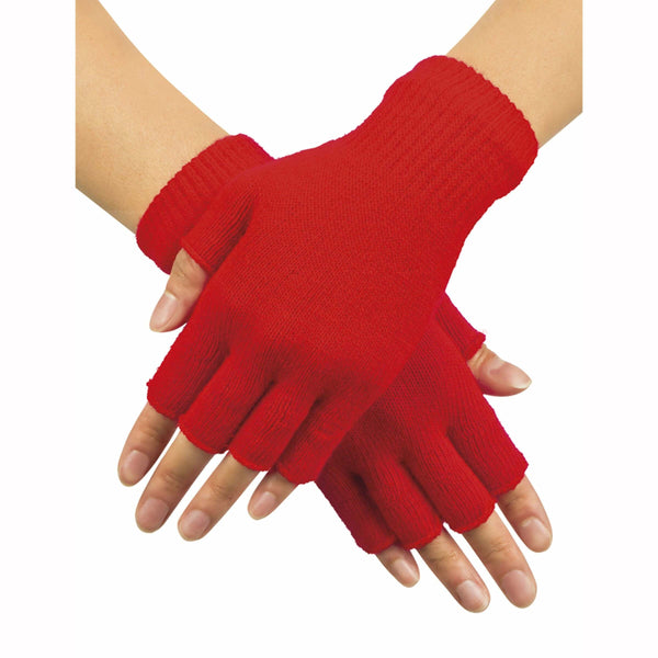 MITAINES COURTES ROUGES ADULTE,Farfouil en fÃªte,Gants