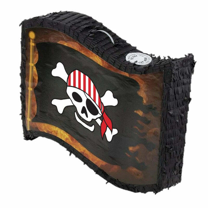 Piñata drapeau de pirate,Farfouil en fÃªte,Piñata