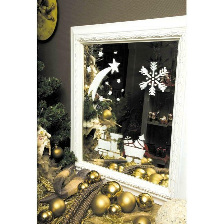 Pochoirs réutilisables de Noël en PVC 17 x 25 cm,Farfouil en fÃªte,A definir