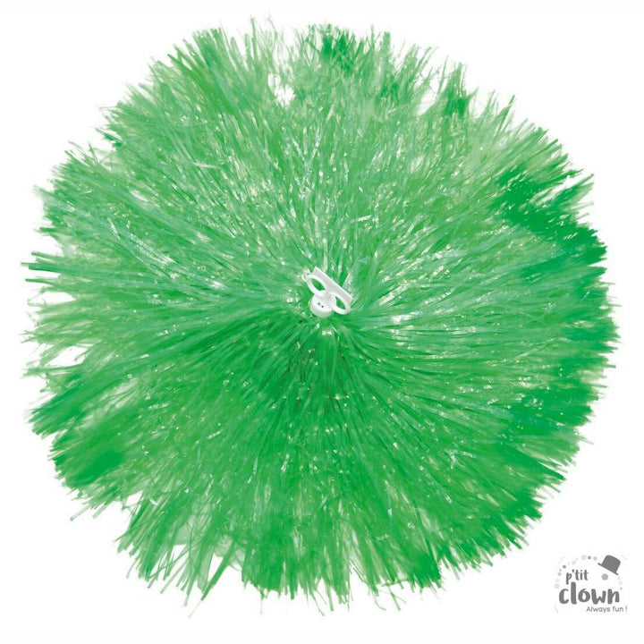 Pompon en plastique 110gr - Vert,Farfouil en fÃªte,Accessoires de déguisement