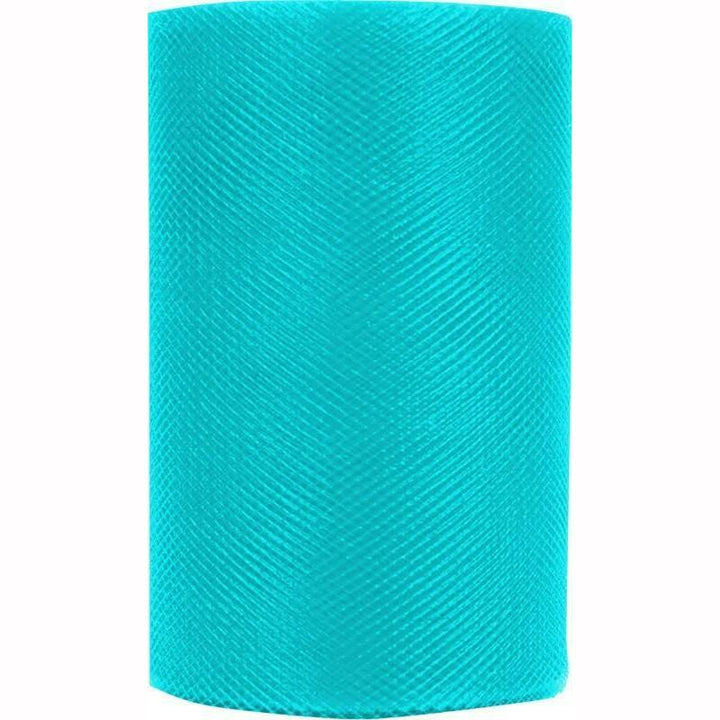 ROULEAU TULLE 10 CM / 20M TURQUOISE,Farfouil en fÃªte,Tulles