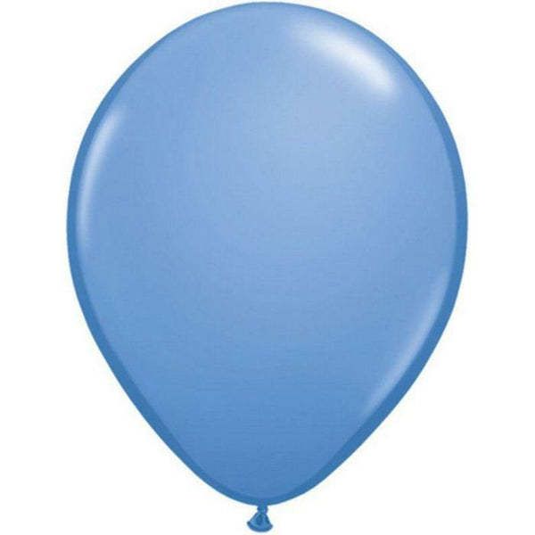 SACHET DE 100 BALLONS FASHION BLEU PERVENCHE 5" QUALATEX©,Farfouil en fÃªte,Ballons