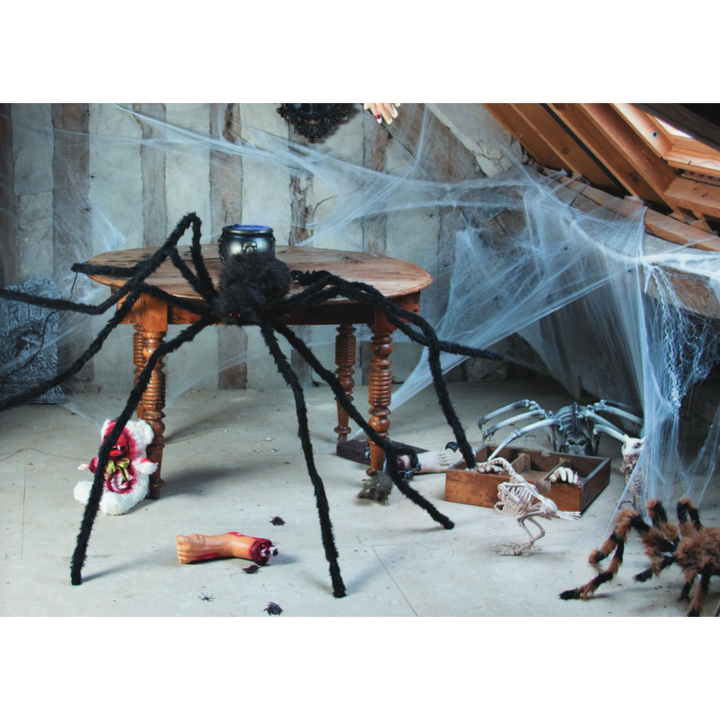Squelette d'araignée XXL 82 cm,Farfouil en fÃªte,Décorations
