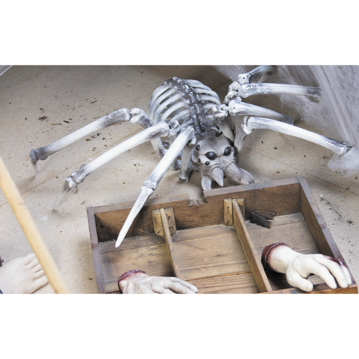 Squelette d'araignée XXL 82 cm,Farfouil en fÃªte,Décorations