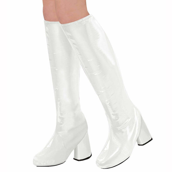 Surbottes blanches rétro,Farfouil en fÃªte,Collants, bas, chaussettes, guêtres