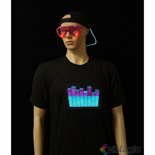 T-SHIRT LUMINEUX MODELE EQUALISEUR,Farfouil en fÃªte,A definir