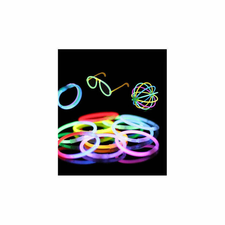 Tube de 15 bracelets lumineux fluo Néon Glow,Farfouil en fÃªte,Articles lumineux, bracelets, colliers, bagues